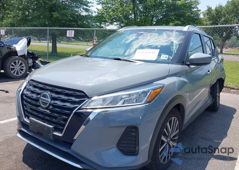 2021 Nissan Kicks Sv Xtronic Cvt from USA, damaged, VIN 3N1CP5CV9ML501168